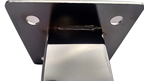 6 Chrome Metal Furniture Legs [Sofa Legs/Feet] Set of 4
